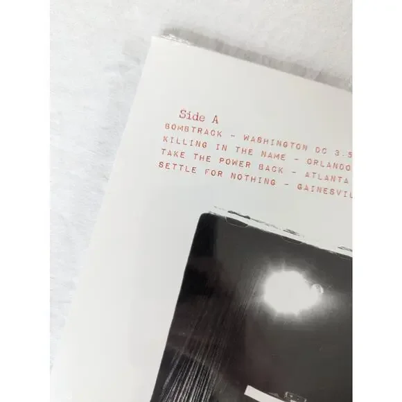 Rage Against The Machine Live On Tour 1993 RSD Vinyl